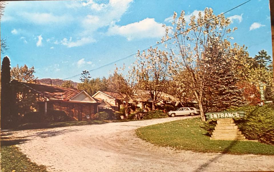 Historic photo of the Mt. Mitchell Motel