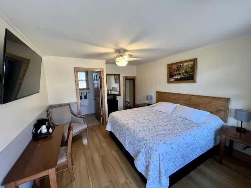 King Room - spacious room with king size bed